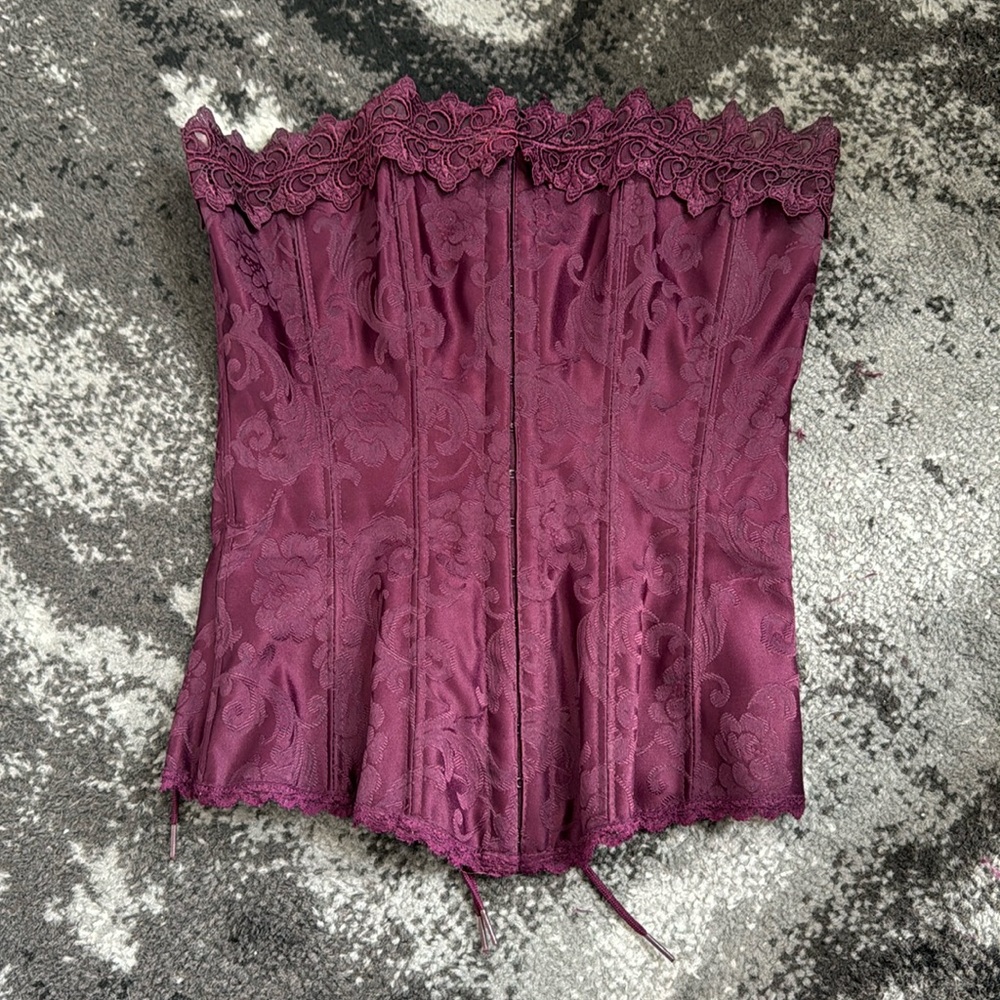 Fredrick’s of Hollywood Plum Corset